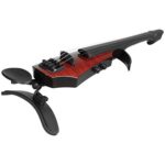 NS Design - Violín eléctrico WAV de 4 cuerdas rojo translúcido - Imagen 3