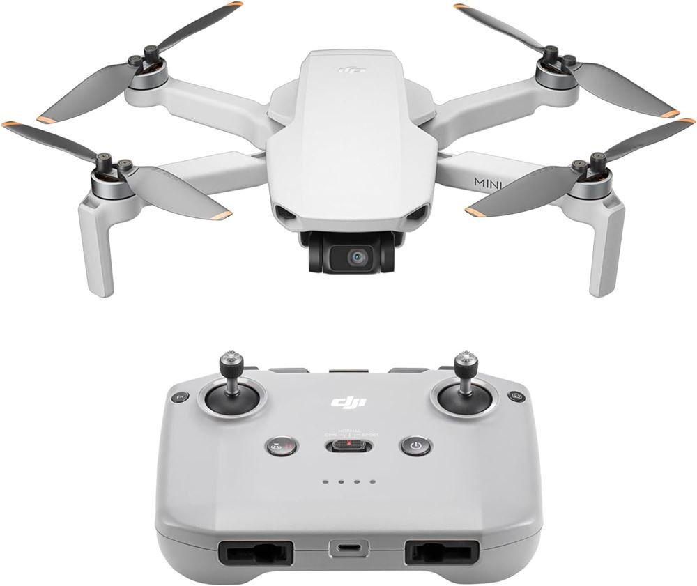 Drone-Dji-Mini-4K-Blanc.jpg Dron Dji Mini 4K Blanco - Imagen 1