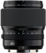 Objetivo híbrido GF 55 mm f/1.7 R WR para GFX Black