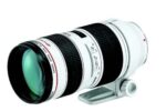 Objetivo SLR blanco Canon EF 70-200 mm f/2,8 L USM