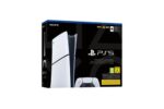Consola Sony PS5 Slim Digital Edition, blanca y negra - Imagen 2
